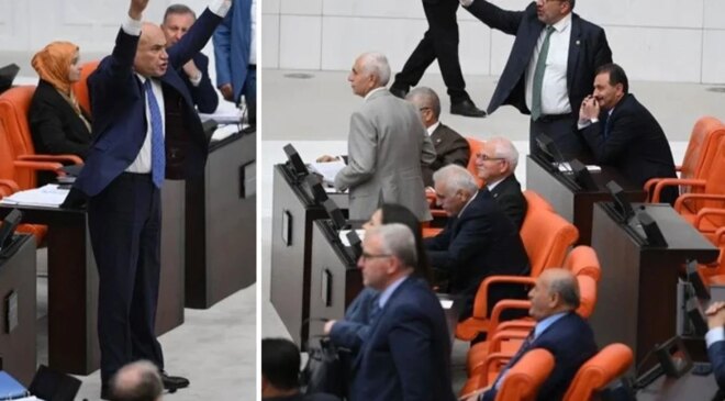 Meclis’te tansiyon yükseldi: İYİ Partili Turhan Çömez’in sözleri AK Parti sıralarını ayağa kaldırdı