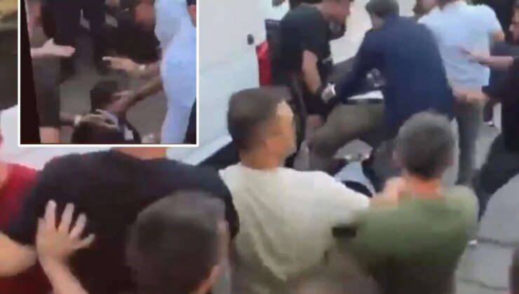 İYİ Parti Milletvekili Selçuk Türkoğlu’nun hastaneye kaldırılmasına neden olan polis müdahalesi kamerada