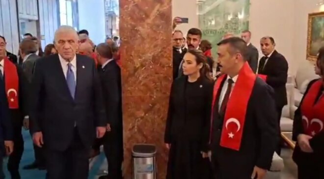 Çerçeve yasa görüşmeleri başladı: İYİ Partililer Genel Kurul’a böyle geldi