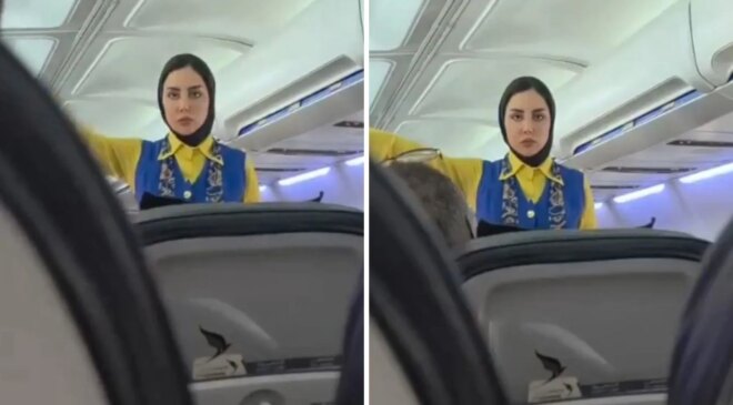 Çekmeyin dedi, dinletemedi! Kadın hostesin kendisini çeken yolculara tepkisi viral oldu!