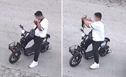 Kan donduran görüntü! Yavru kediyi önce öptü sonra boğarak öldürdü