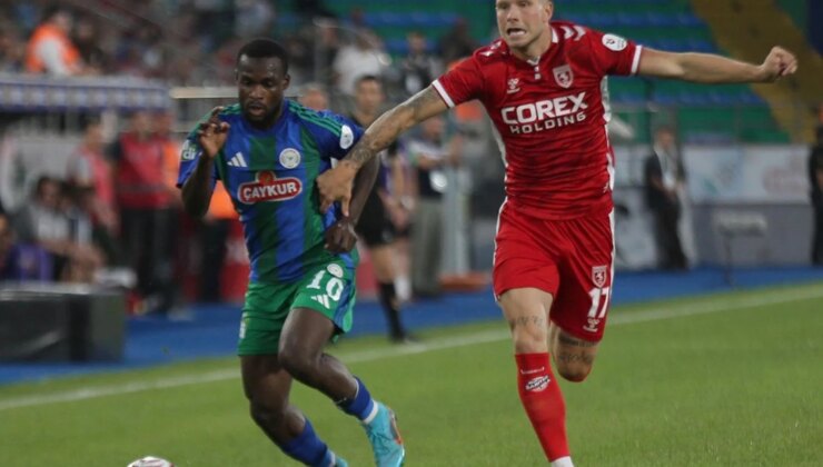 Karadeniz derbisinde kazanan Samsunspor