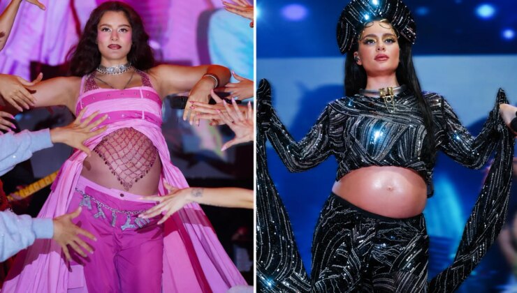 Karnı burnunda sahneye çıkmaya hazırlanan Atiye konser öncesi fenalaştı
