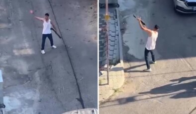 Kartal’da sokakta tüfekle rastgele ateş açtı
