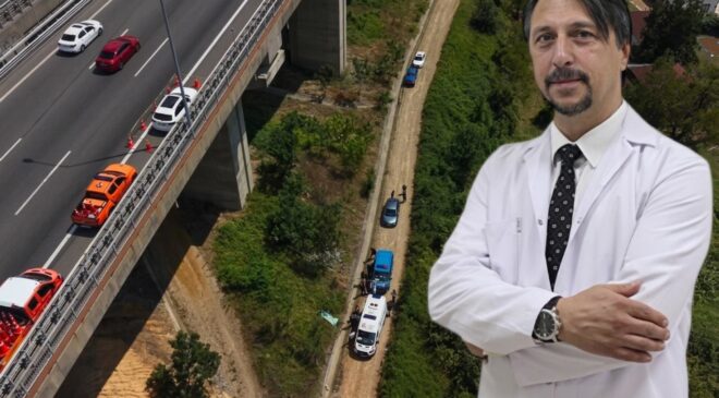 Viyadük altında şüpheli son! Uzman doktor ölü olarak bulundu