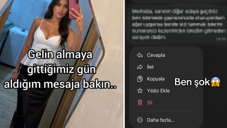 Kız istemeye gittiler, o esnada yan odadan gelen mesajla dumura uğradı