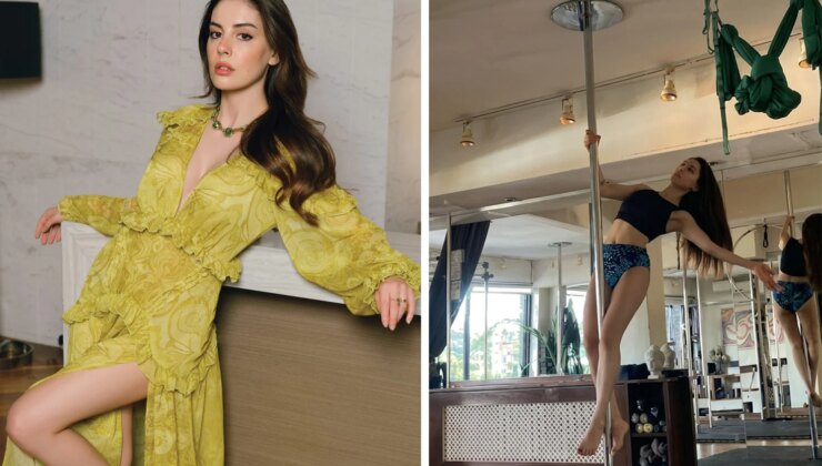 Kızılcık Şerbeti’nin Çimen’i Selin Türkmen’den Direk Dans Performansı