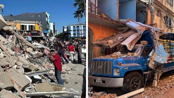 Kolombiya’da 7,4’lük deprem: 132 can kaybı