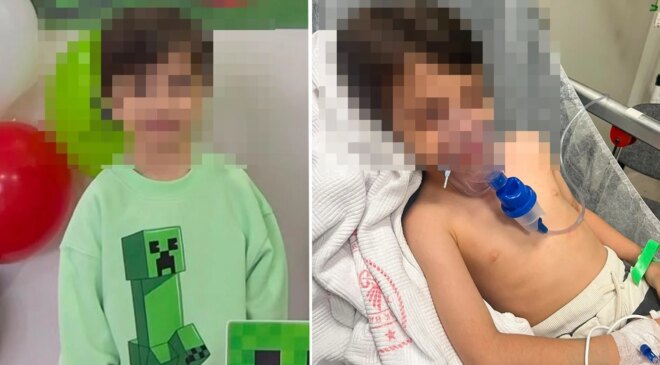 Havuzda oynarken havalı tüfek mermisiyle yaralanan minik Karan hayata tutundu