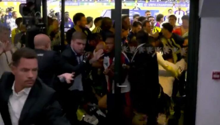Fenerbahçe turu geçti, ortalık savaş alanına döndü! Tünel görüntüleri ortaya çıktı