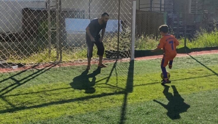 Futbol oynarken kalp krizi geçirdi: Küçük İdris’in kahreden ölümü! Geriye sadece bu görüntüler kaldı