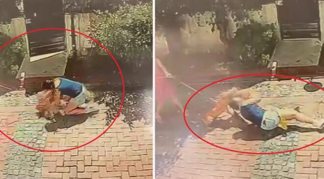 Samsun’da pitbull dehşeti: Küçük kızı yere savurdu, köpeğini ise ağır yaraladı
