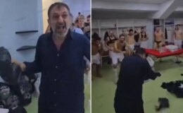 Kulüp başkanı çıldırdı! Para dolu çantayı futbolcuların önüne saçtı