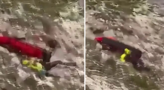 İtalya’da sağlık çalışanı, dağdaki kurtarma operasyonunda kayalıklardan yuvarlandı