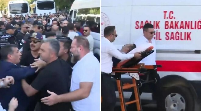 Gazilere destek için giden İYİ Partili vekil Selçuk Türkoğlu hastaneye kaldırıldı