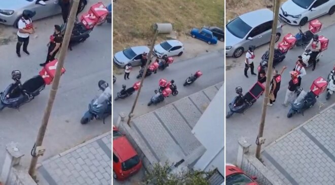 Bursa’da aynı adrese 15 sipariş verildi! Kuryeler neye uğradığını şaşırdı