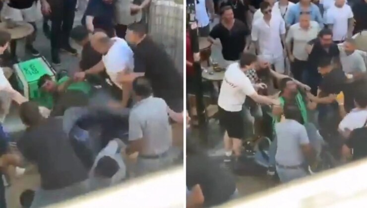 Motokuryeyi tekme tokat dövdüler