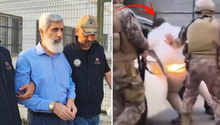 Destekçileri, Alparslan Kuytul’un bindirildiği aracın önüne yattı