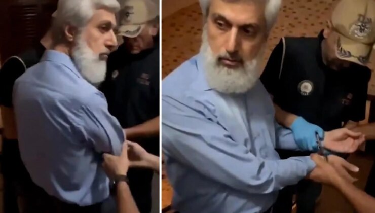 Alparslan Kuytul’a kelepçe takıldığı an! O andaki yüz ifadesi de sözleri de bomba