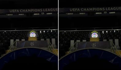 GFB’nin Lyon maçı hazırlığında stadyumdan gelen ses olay oldu