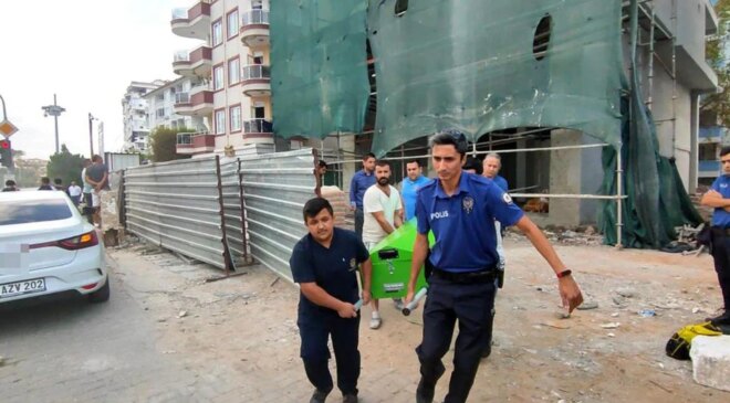 Alanya’da inşaat işçisi düşerek hayatını kaybetti