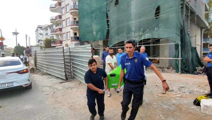 Alanya’da inşaat işçisi düşerek hayatını kaybetti
