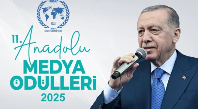 11. Anadolu Medya Ödülleri Cumhurbaşkanı Erdoğan’ın teşrifleriyle sahiplerini buluyor