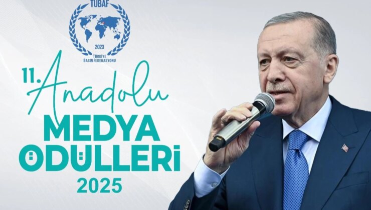 11. Anadolu Medya Ödülleri Cumhurbaşkanı Erdoğan’ın teşrifleriyle sahiplerini buluyor