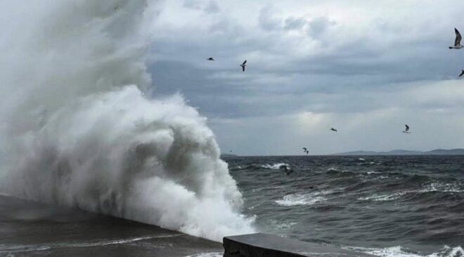 Meteoroloji’den Marmara ve Ege bölgesine fırtına uyarısı