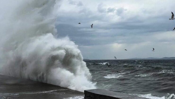Meteoroloji’den Marmara ve Ege bölgesine fırtına uyarısı