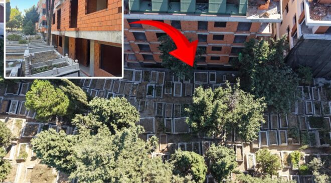 İstanbul’da mezarlık manzaralı sıfır daireler! “Orada oturmak için yürek lazım”