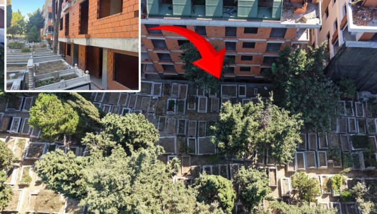İstanbul’da mezarlık manzaralı sıfır daireler! “Orada oturmak için yürek lazım”
