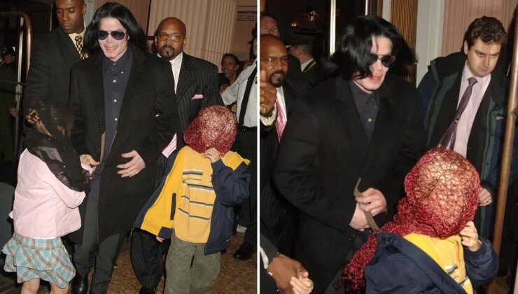 Michael Jackson çocuklarının yüzünü niye kapatıyordu? Kızı açıkladı!