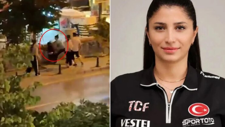 Milli antrenör Funda Bakış’ın öldürüldüğü anlar kamerada
