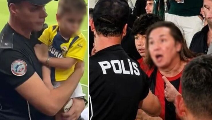 Gençlerbirliği-Fenerbahçe maçında küçük çocuğun formasını çıkarttıran taraftar hakkında gözaltı kararı