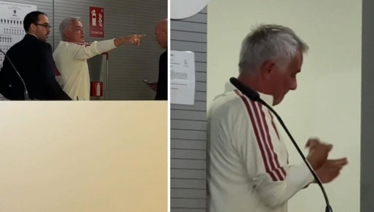 Mourinho’dan gazeteciye güldüren gözdağı: Benim hakkımda kötü konuşursan…
