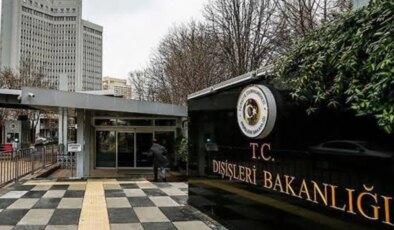 Dışişleri Bakanlığından İsrail’in mutabakata rağmen Gazze’ye yaptığı saldırılara tepki