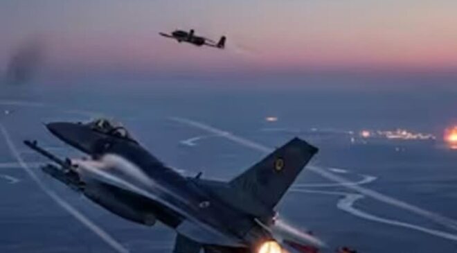 Romanya hava sahasına giren İHA’yı NATO F-18’leri düşürdü