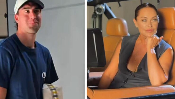 Vlahovic’in Hülya Avşar’a attığı bakışlar olay oldu
