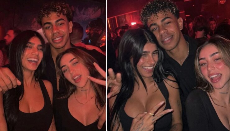 Lamine Yamal gece kulübünde Mia Khalifa ile görüntülendi
