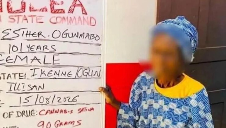 Nijerya’da 101 yaşındaki kadın uyuşturucu satarken yakalandı