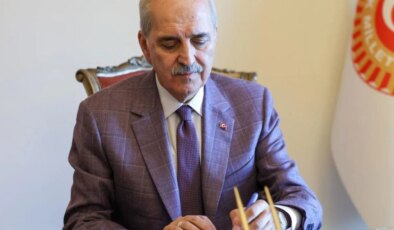 TBMM Başkanı Numan Kurtulmuş, çerçeve yasa teklifini imzaladı