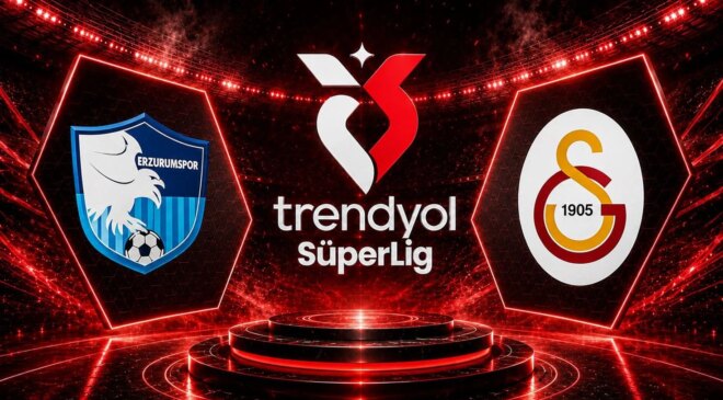Erzurumspor FK-Galatasaray mücadelesinin ilk 11’leri belli oldu