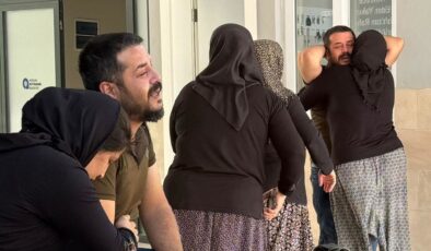 Ölümüne sebep olduğu bebeğinin cenazesini gözyaşları içinde teslim aldı