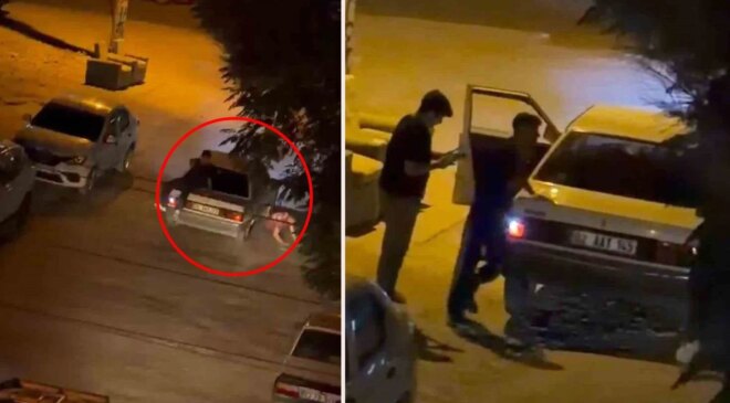 Şanlıurfa’da tehlikeli yolculuk kamerada: Ölümden son anda kurtuldular