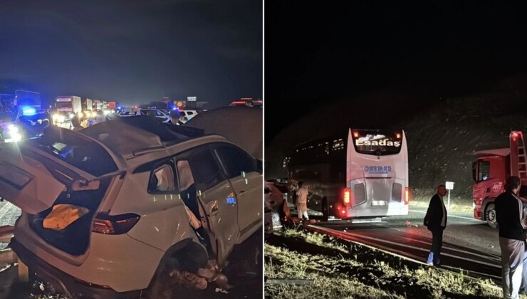 Erzincan’da yolcu otobüsü kaza yaptı: 1’i ağır 7 kişi yaralandı