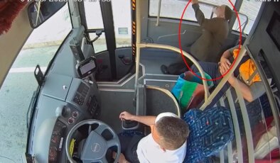 Otobüste zamanla yarış: Yolcu fenalaşınca bakın şoför ne yaptı