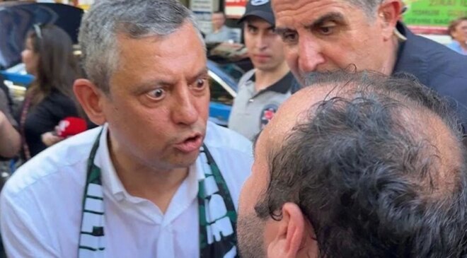 Özgür Özel vatandaşı azarladı: Lanet olsun