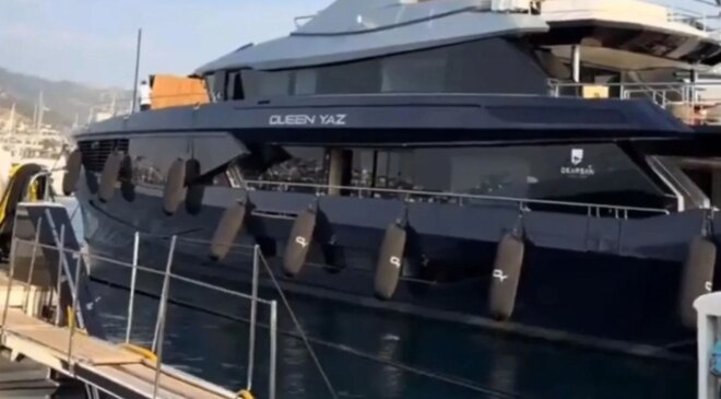 Aziz Yıldırım’ın 2 milyar TL’lik dev yatı Bodrum’da görüntülendi