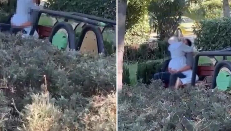 Bakırköy’de parkta uygunsuz davranışlarda bulunan 2 kişi gözaltına alındı